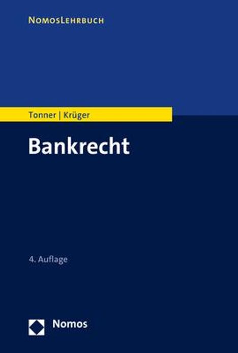 Martin Tonner: Bankrecht, Buch