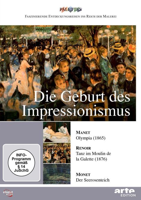 Die Geburt des Impressionismus, DVD