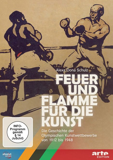 Feuer und Flamme für die Kunst, DVD