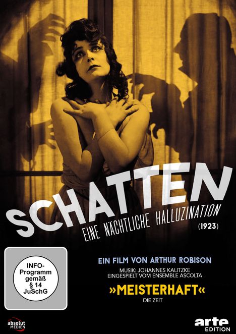 Schatten - Eine nächtliche Halluzination, DVD