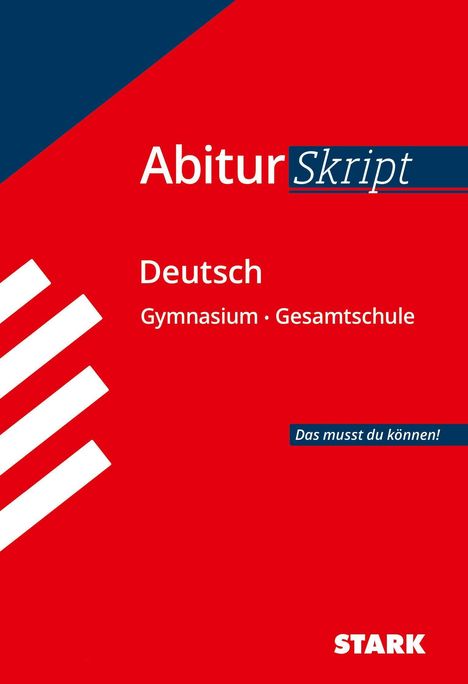 Fritz Schäffer: Abiturskript Deutsch, Buch