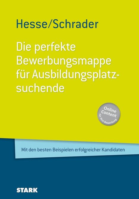 Jürgen Hesse: Hesse, J: Bewerbungsunterlagen Ausbildungsplatzsuche, Buch