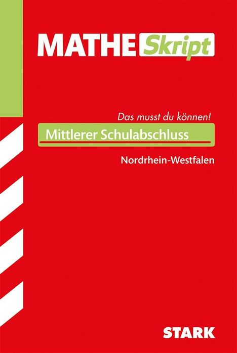 Mathe-Skript Realschule NRW, Buch
