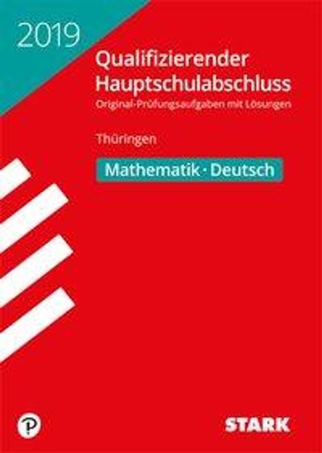 Qualifizierender Hauptschulabschluss Thüringen 2019 - Mathematik, Deutsch, Buch