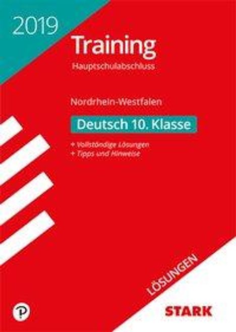 Lösungen zu Training Hauptschulabschluss Nordrhein-Westfalen 2019 - Deutsch, Buch
