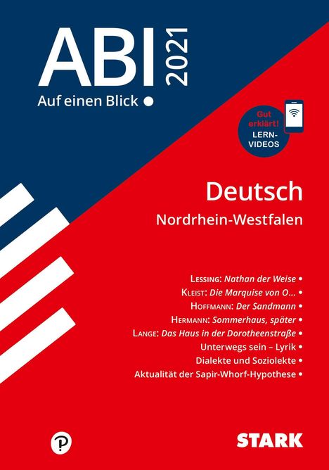 STARK Abi - auf einen Blick! Deutsch NRW 2021, Buch