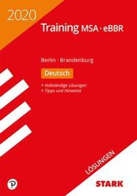 STARK Lösungen zu Training MSA/eBBR 2020 - Deutsch - Berlin/, Buch