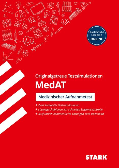 Felix Segger: STARK Testsimulationen MedAT 2021/2022 - Testaufgaben mit Lösungen, Buch