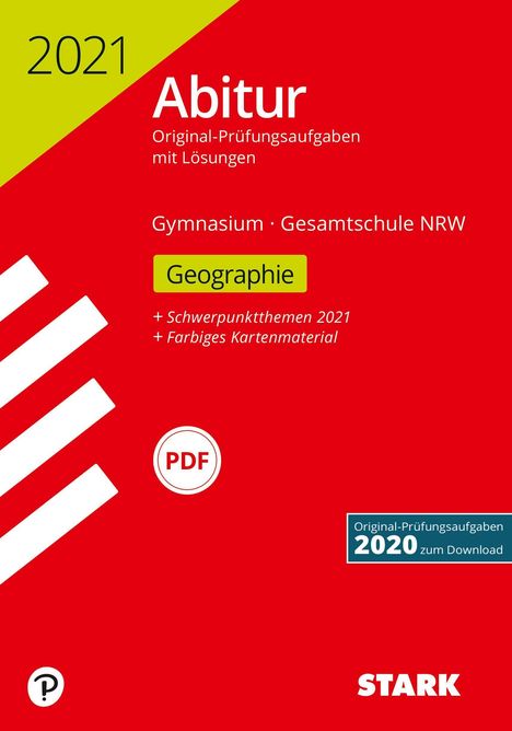 STARK Abiturprüfung NRW 2021 - Geographie GK/LK, Buch