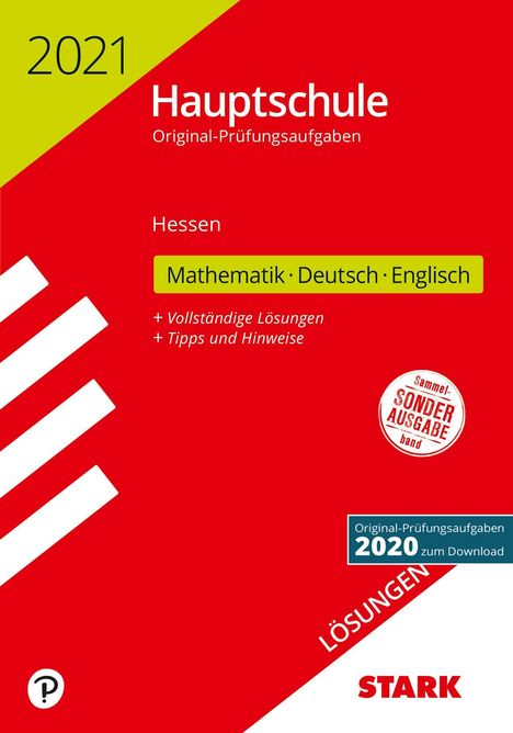 STARK Lösungen zu Original-Prüfungen Hauptschule 2021 - Math, Buch