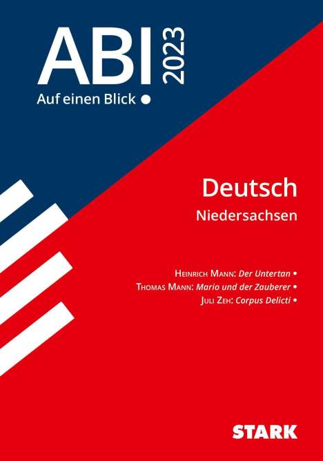 STARK Abi - auf einen Blick! Deutsch NI 2023, Buch