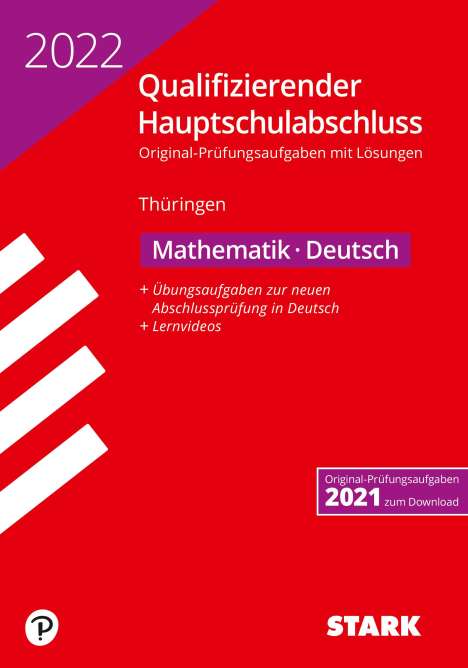 STARK Qualif. Hauptschulabschluss 2022 Mathe/Deutsch TH, Buch