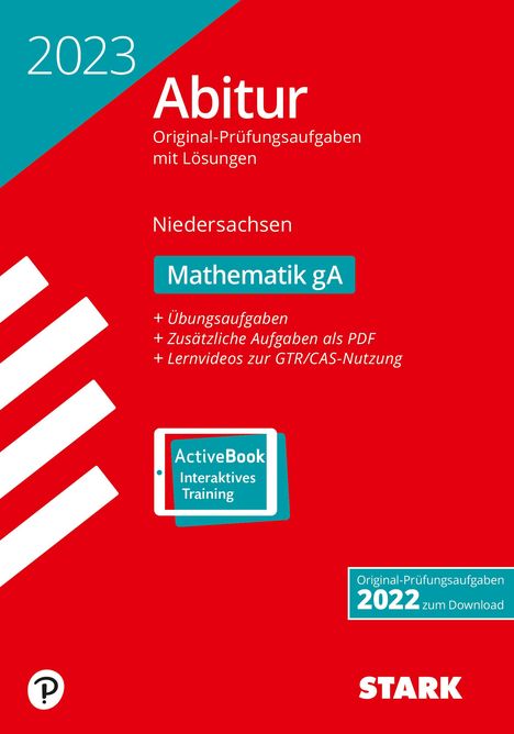 STARK Abiturprüfung Niedersachsen 2023 - Mathematik GA, 1 Buch und 1 Diverse