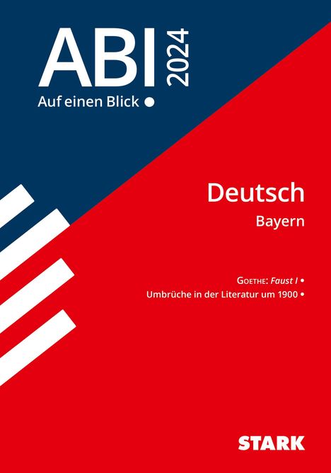 STARK Abi - auf einen Blick! Deutsch Bayern 2024, Buch
