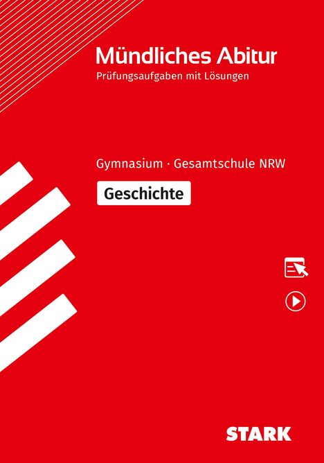 STARK Mündliche Abiturprüfung NRW - Geschichte, 1 Buch und 1 Diverse
