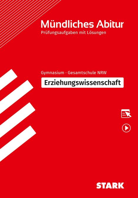 Oliver Schröder: STARK Mündliches Abitur NRW - Erziehungswissenschaft, 1 Buch und 1 Diverse