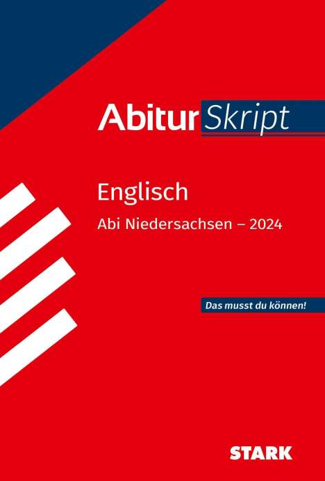 Rainer Jacob: STARK AbiturSkript - Englisch - Niedersachsen 2024, Buch