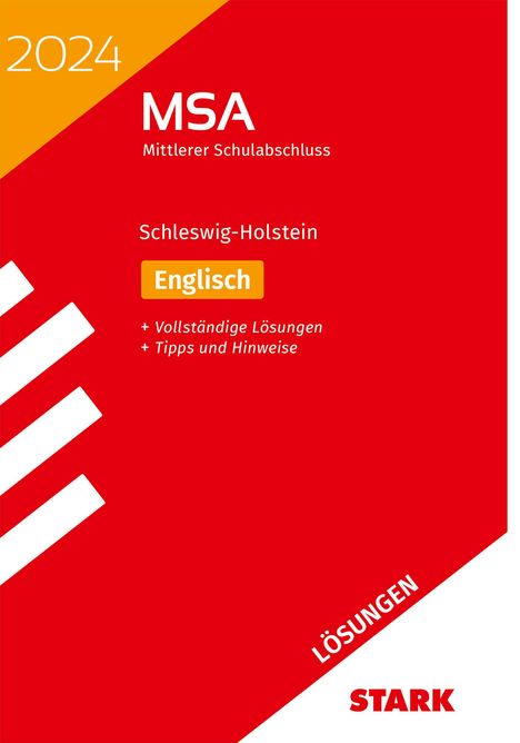 STARK Lösungen zu Original-Prüfungen und Training MSA 2024 - Englisch - Schleswig-Holstein, Buch