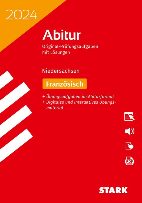 STARK Abiturprüfung Niedersachsen 2024 - Französisch GA/EA, 1 Buch und 1 Diverse
