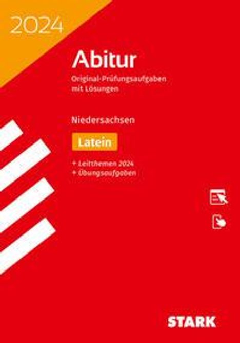 STARK Abiturprüfung Niedersachsen 2024 - Latein GA/EA, 1 Buch und 1 Diverse