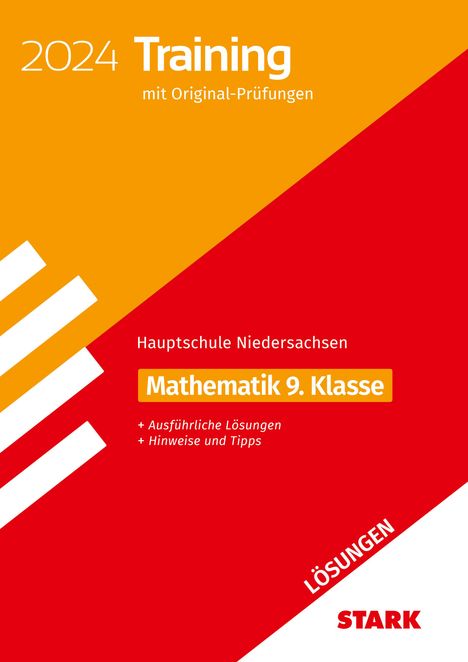 STARK Lösungen zu Original-Prüfungen und Training Hauptschule 2024 - Mathematik 9. Klasse - Niedersachsen, Buch