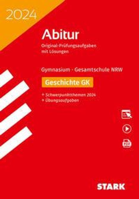 STARK Abiturprüfung NRW 2024 - Geschichte GK, 1 Buch und 1 Diverse