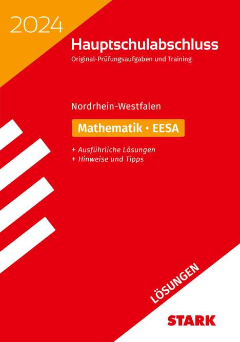 STARK Lösungen zu Original-Prüfungen und Training - Hauptschulabschluss 2024 - Mathematik - NRW, Buch