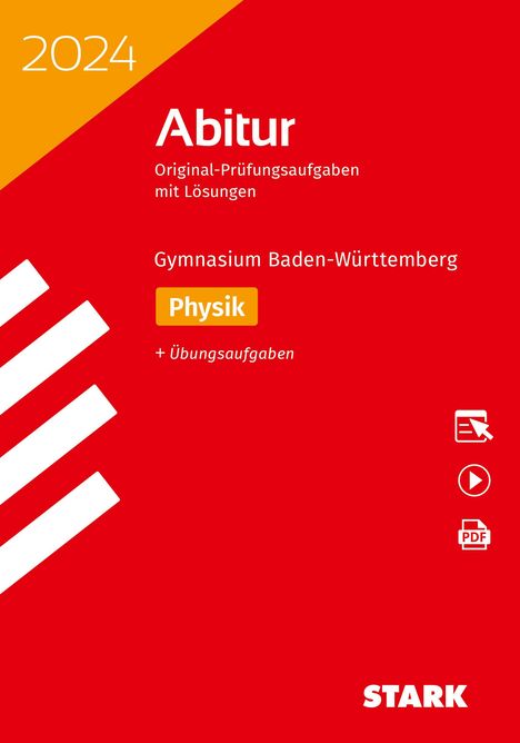 STARK Abiturprüfung BaWü 2024 - Physik, 1 Buch und 1 Diverse