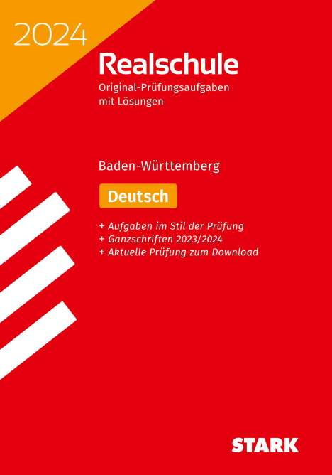 Anja Engel: STARK Original-Prüfungen Realschule 2024 - Deutsch - BaWü, Buch