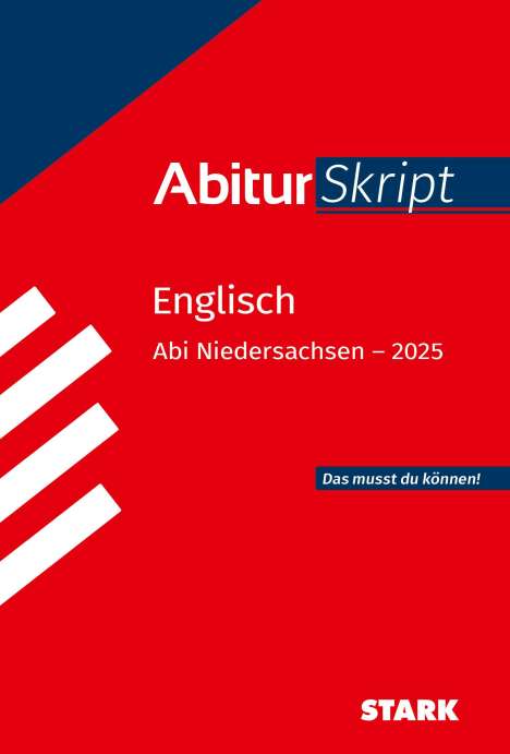 Rainer Jacob: STARK AbiturSkript - Englisch - Niedersachsen 2025, Buch