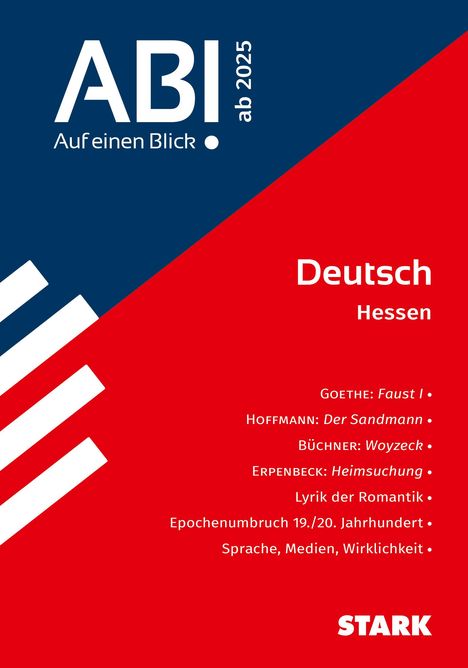 STARK Abi - auf einen Blick! Deutsch Hessen ab 2025, Buch