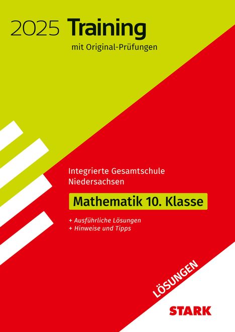 STARK Lösungen zu Original-Prüfungen und Training - Abschluss IGS 2025 - Mathematik 10. Klasse - Niedersachsen, Buch