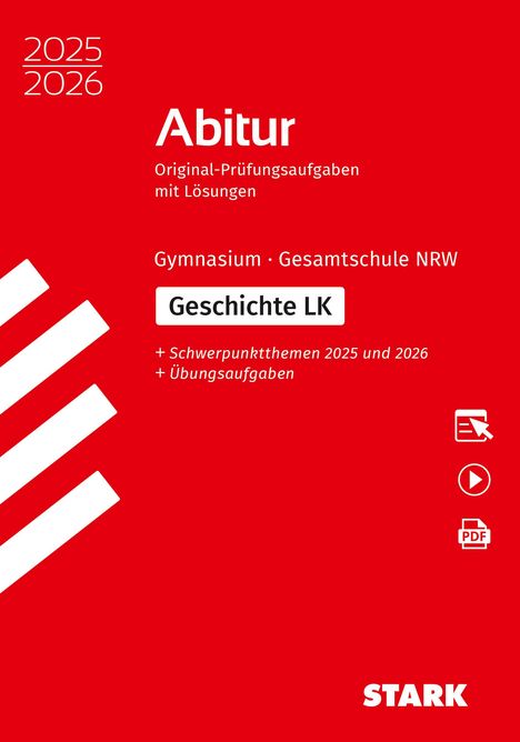 STARK Abiturprüfung NRW 2025/26 - Geschichte LK, 1 Buch und 1 Diverse