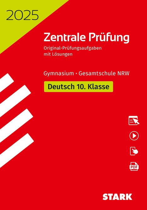 Regina Esser-Palm: STARK Zentrale Prüfung 2025 - Deutsch 10. Klasse - NRW, 1 Buch und 1 Diverse