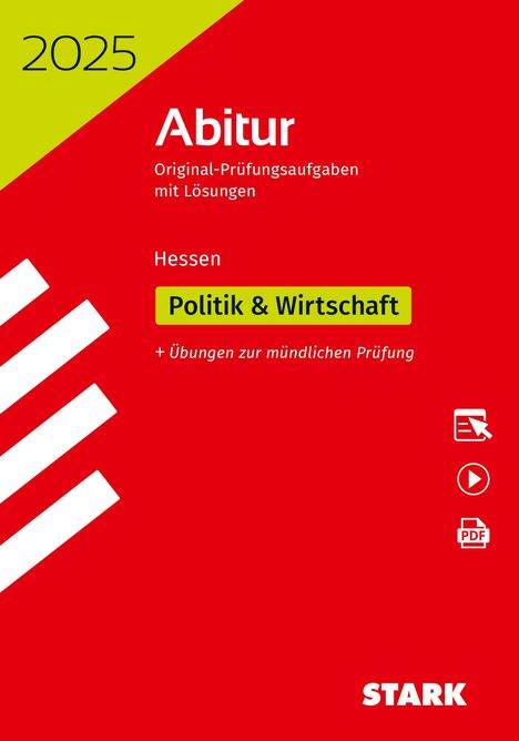 STARK Abiturprüfung Hessen 2025 - Politik und Wirtschaft GK/LK, 1 Buch und 1 Diverse