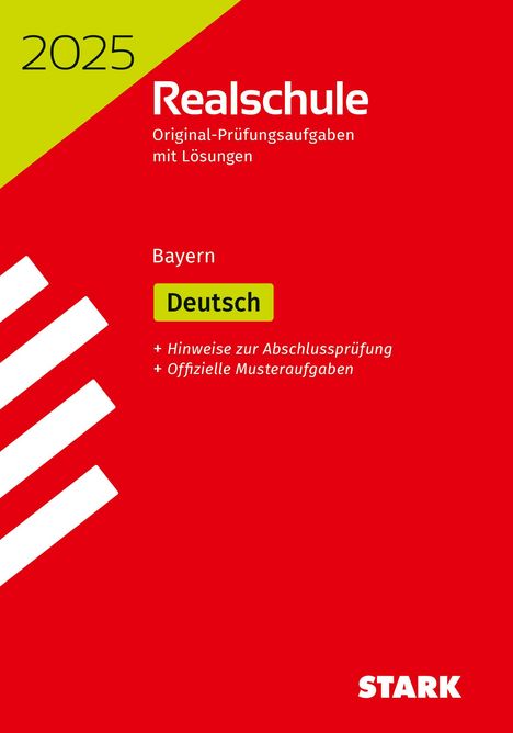 Thomas Killinger: STARK Original-Prüfungen Realschule 2025 - Deutsch - Bayern, Buch