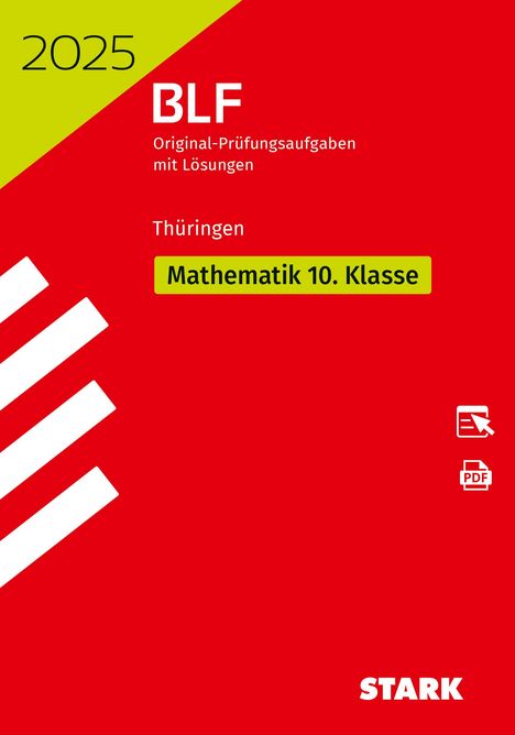 STARK BLF 2025 - Mathematik 10. Klasse - Thüringen, 1 Buch und 1 Diverse