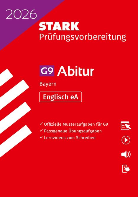 STARK Abiturprüfung Bayern 2026 - Englisch eA, 1 Buch und 1 Diverse