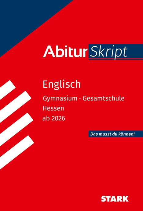 STARK AbiturSkript - Englisch - Hessen ab 2026, Buch