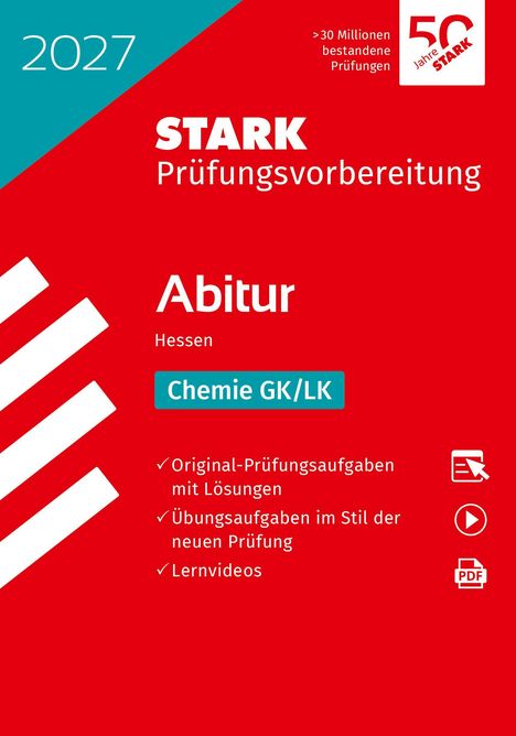 2027 Stark Prüfungsvorbereitung Abitur Hessen Chemie GK/LK. Original-Prüfungsaufgaben, Übungen, Lernvideos.