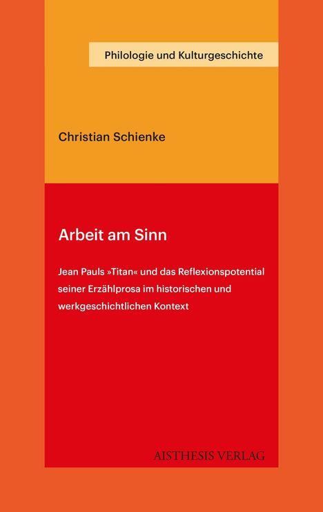 Christian Schienke: Schienke, C: Arbeit am Sinn, Buch
