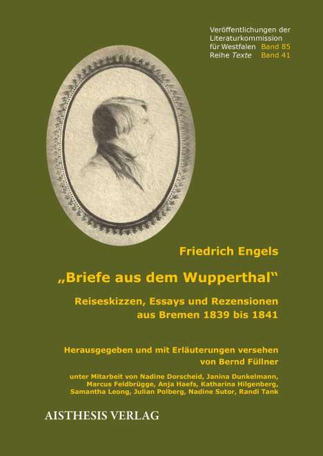 Friedrich Engels: Engels, F: Briefe aus dem Wupperthal, Buch