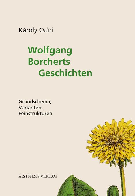 Károly Csúri: Csúri, K: Wolfgang Borcherts Geschichten, Buch