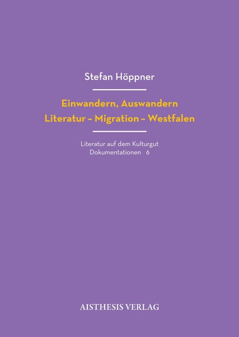 Stefan Höppner: Einwandern, Auswandern, Buch