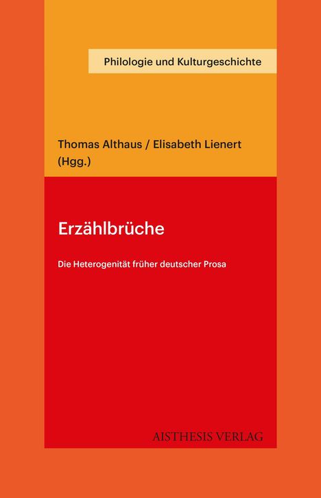 Erzählbrüche, Buch