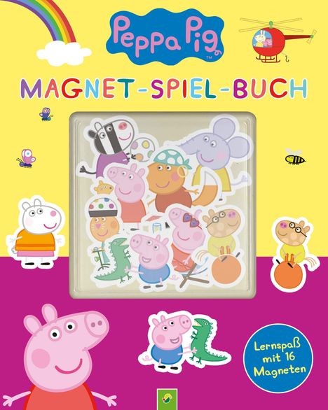 Laura Teller: Peppa Pig Magnet-Spiel-Buch, Buch