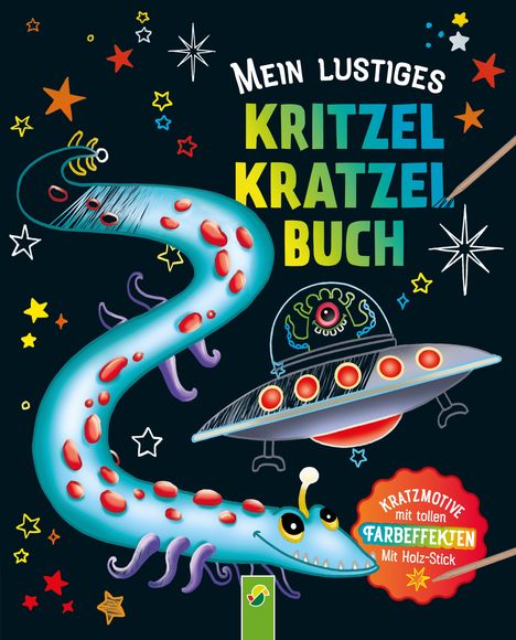 Mein lustiges Kritzel-Kratzel-Buch, Buch
