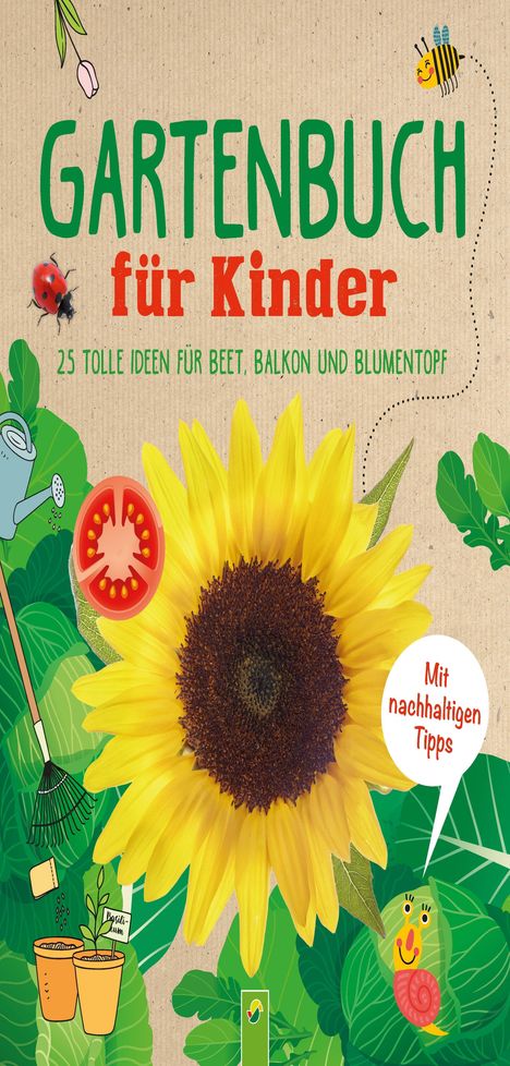 Flora Becker: Becker, F: Gartenbuch für Kinder, Buch