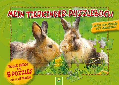 Mein Tierkinder-Puzzlebuch für Kinder ab 6 Jahren, Buch