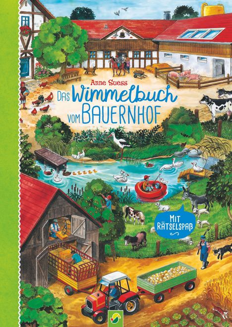 Das Wimmelbuch vom Bauernhof, Buch